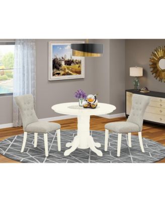 Dining Room Set Linen White