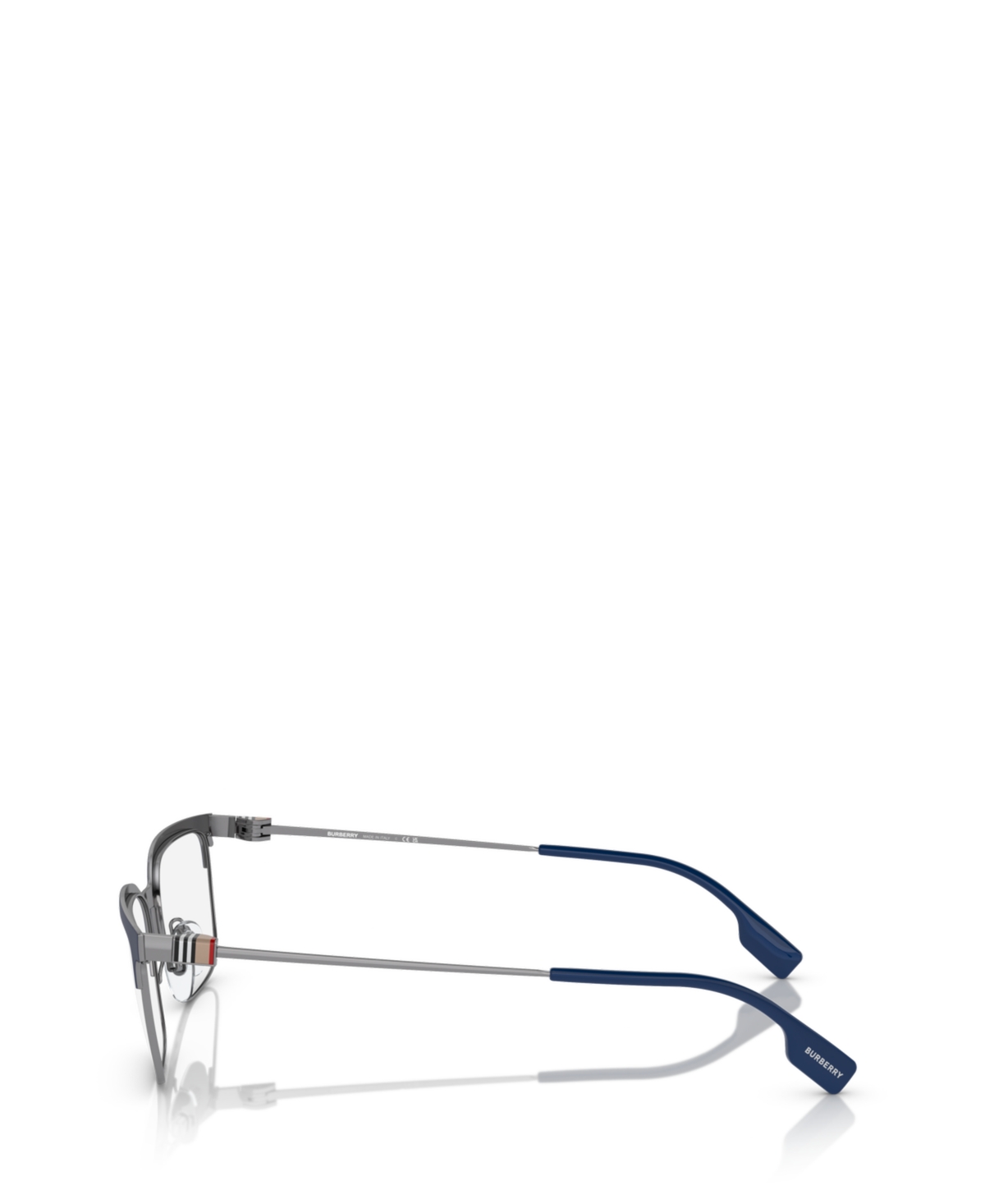 Burberry Men's Douglas Square Eyeglasses, Be1375 In Black