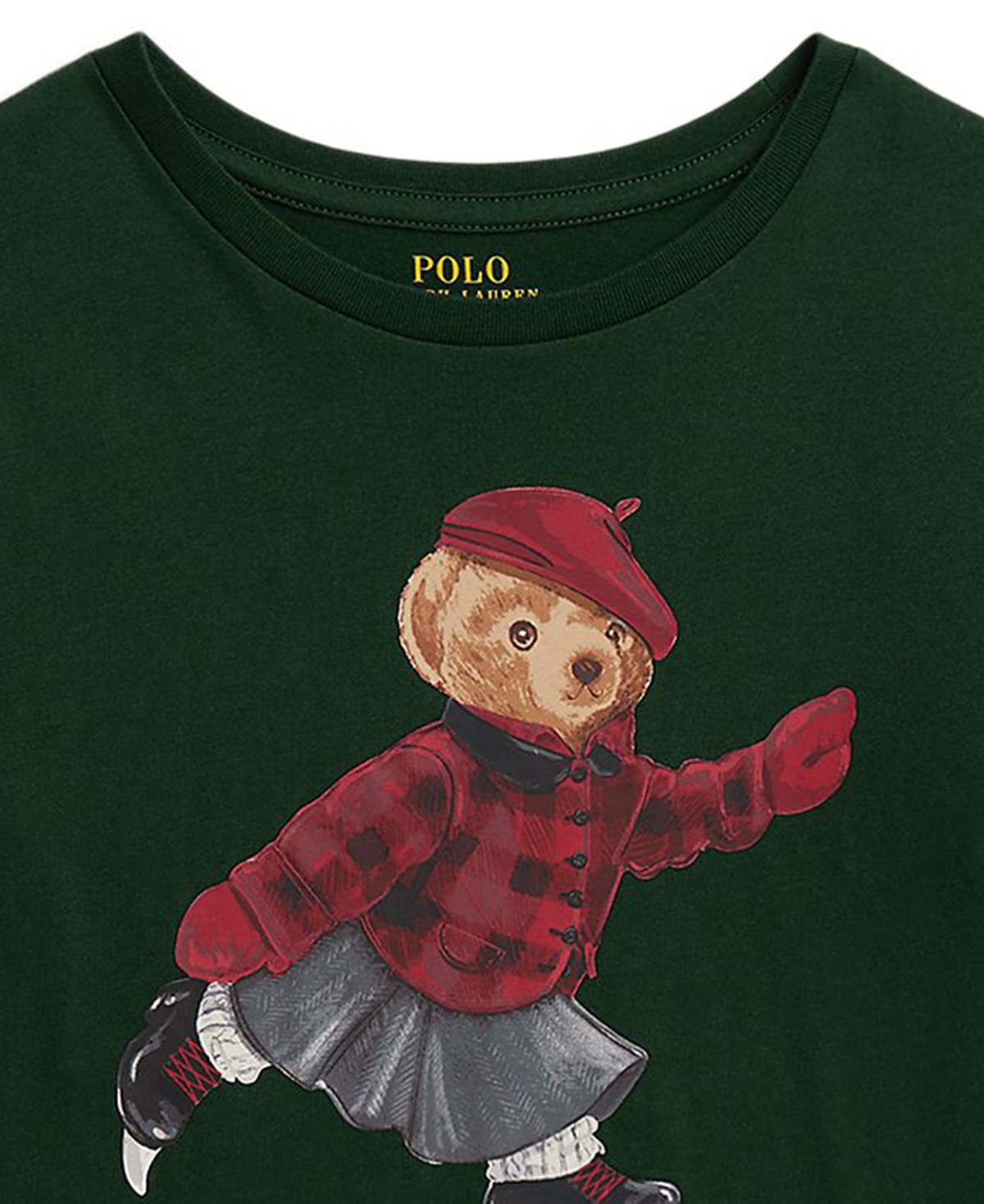 Polo Ralph Lauren Girls 7-16 Long Sleeves T-Shirt