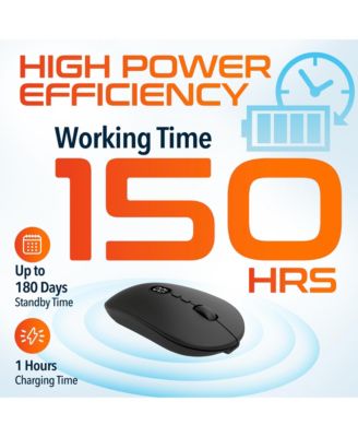 S16 Wireless Mouse, Quiet, Adjustable DPI (DMS16-WR)