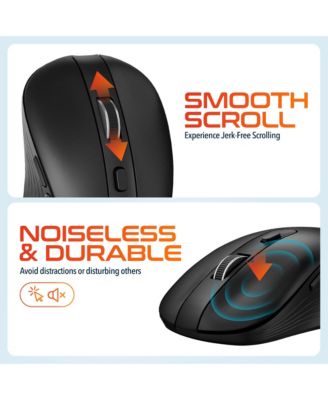 S8 Optical Wireless Mouse, 6 Buttons, 3 DPI Levels (DMS8-WB)