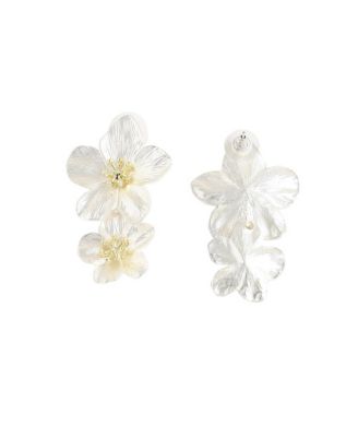 Maxi Floral Drop Earrings