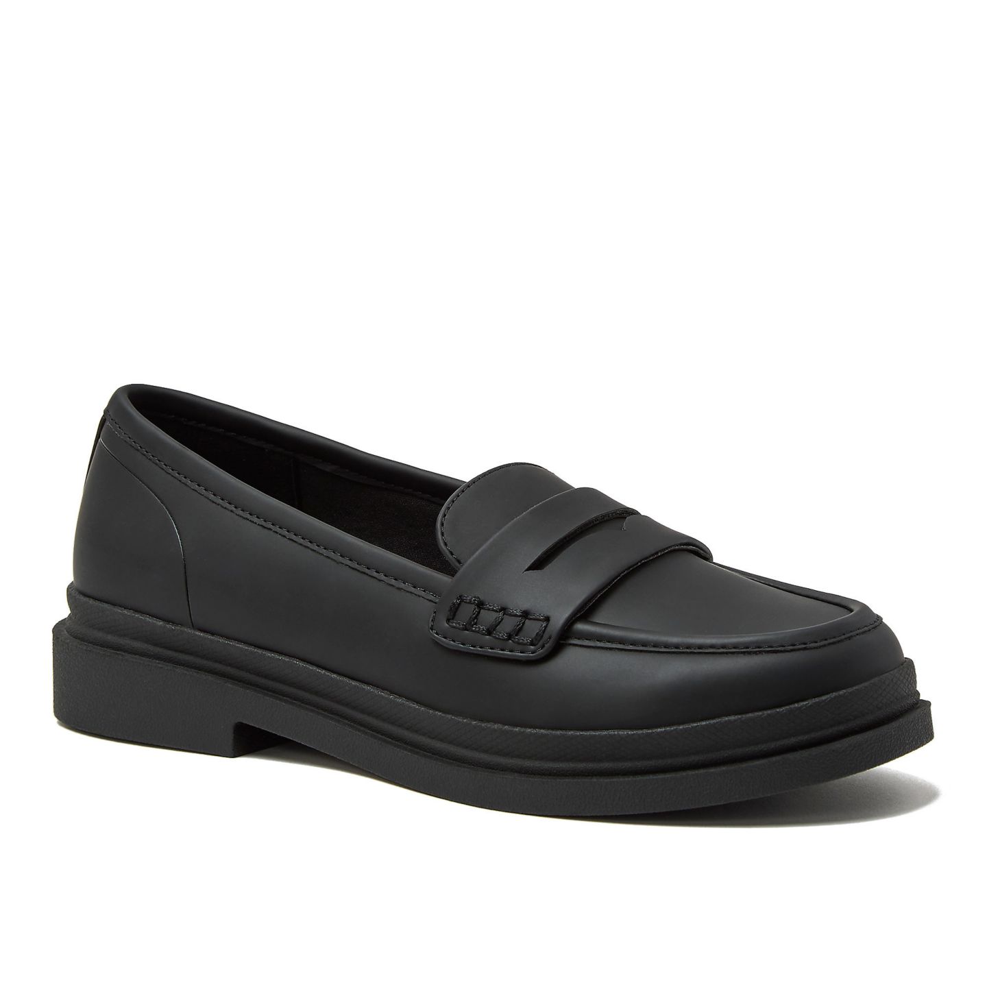 Женские туфли Lands' End All Weather Slip On Penny, цвет: Чёрный — фото 1