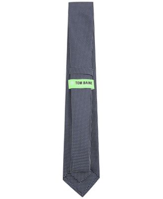 Men's Classic Pin Grid Pattern Tie