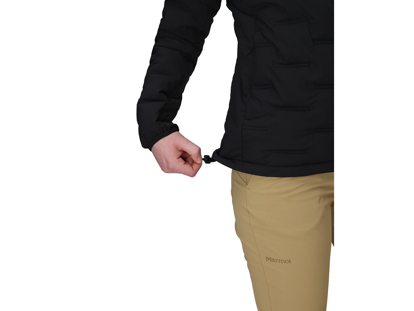 Женская куртка Marmot WarmCube Active Novus, цвет: Чёрный — фото 4