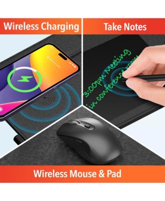 D101 Optical Wireless Mouse with Charging Pad