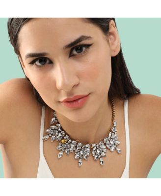 Chunky Crystal Statement Necklace