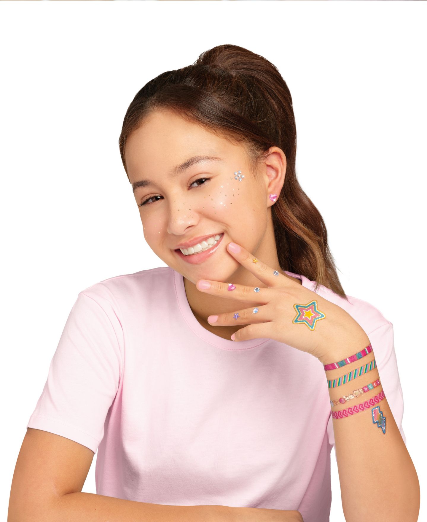 Детская игрушка Make It Real Bejeweled Temporary Tattoo Activity Book, Ages 8+, цвет: Разноцветный — фото 8