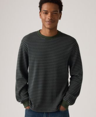 Men's Waffle Knit Thermal Long Sleeve T-Shirt