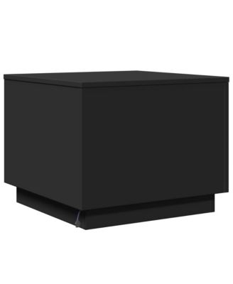 Coffee Table Black Engineered wood 19.7 in x 19.7 in x 15.7 in