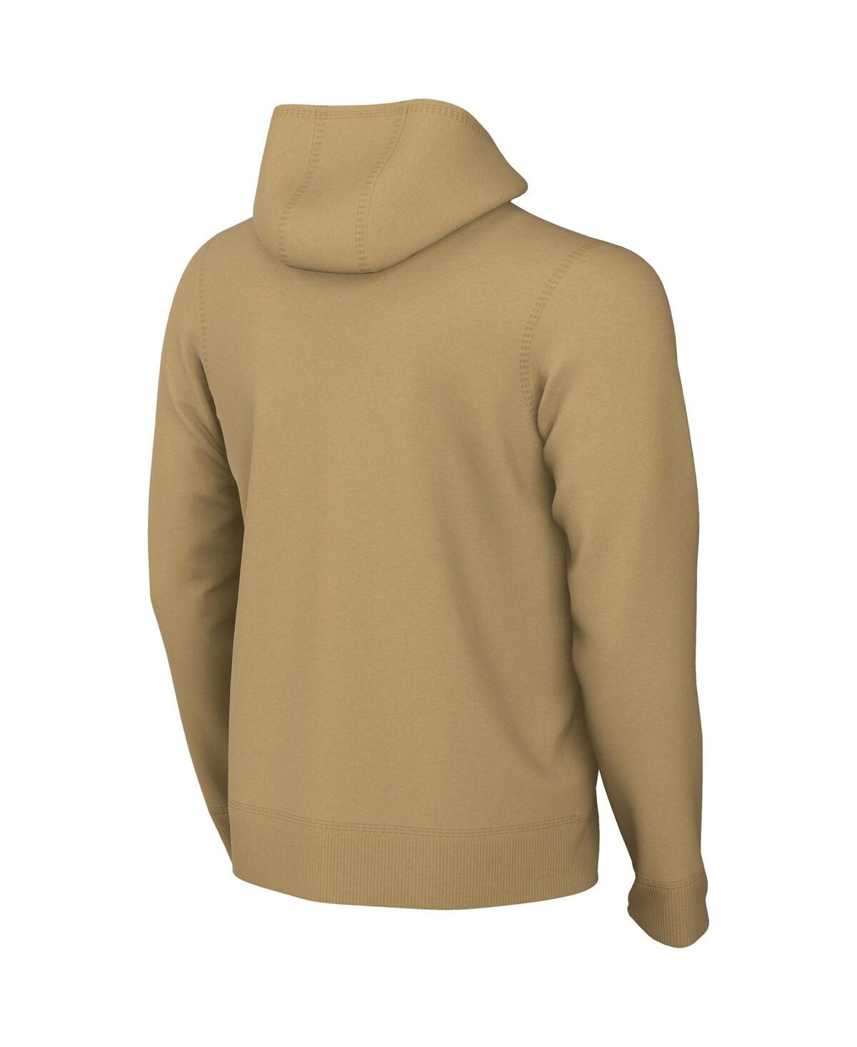 Nike Big Boys And Girls Gold Pumas 2025/26 Club Full-zip Jacket In Brown