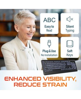 KB20 Backlit Large Key Keyboard (DBKBG20)