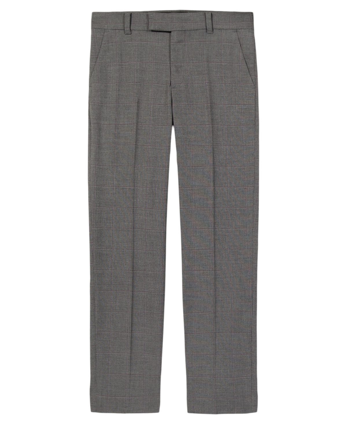 Calvin Klein Boys 8-20 Stretch Textured Windowpane Pants