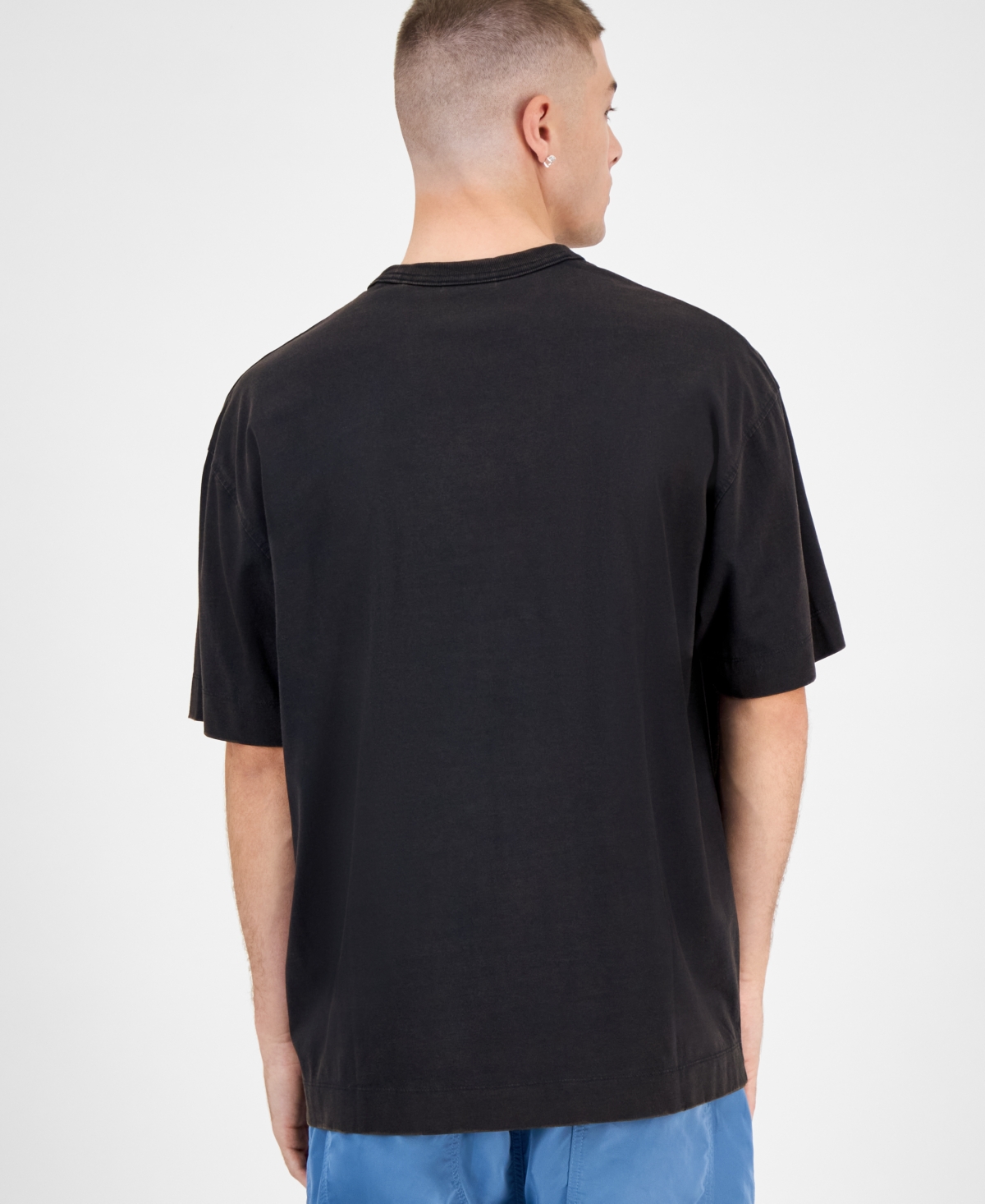 Hugo Boss Men's Cotton Nenzye Short-Sleeve Terry Logo T-Shirt