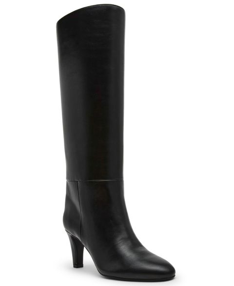 Женские ботинки Anne Klein Arcadia Knee High Dress Boots, цвет: Чёрный