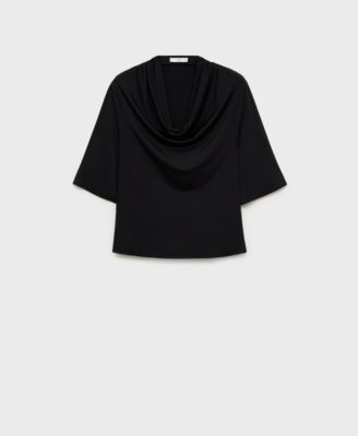 Women's Draped Neck Top