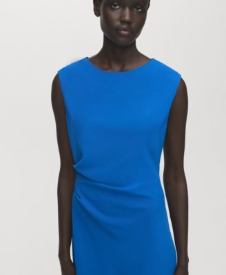 Women's Ruched Midi Dress