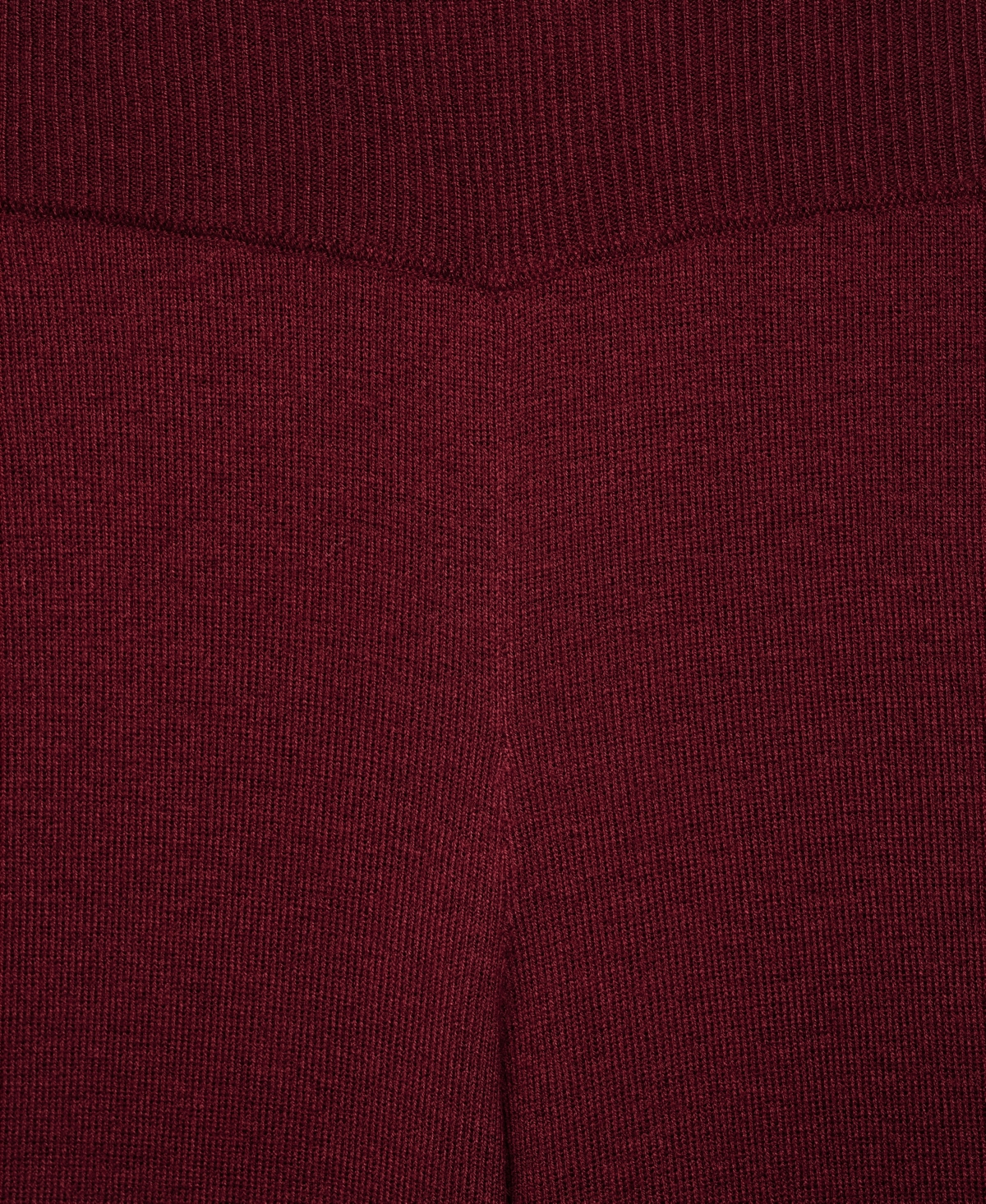 Mango Women's Straight Knitted Pants In Red
