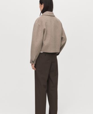 Women's Wool Bomber Jacket