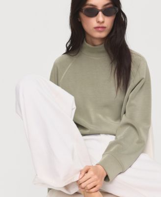 Women's High Collar Sweatshirt
