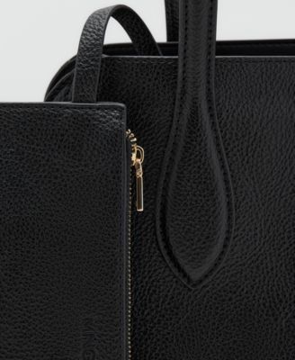 Women's Pebbled Leather Effect Small Bag