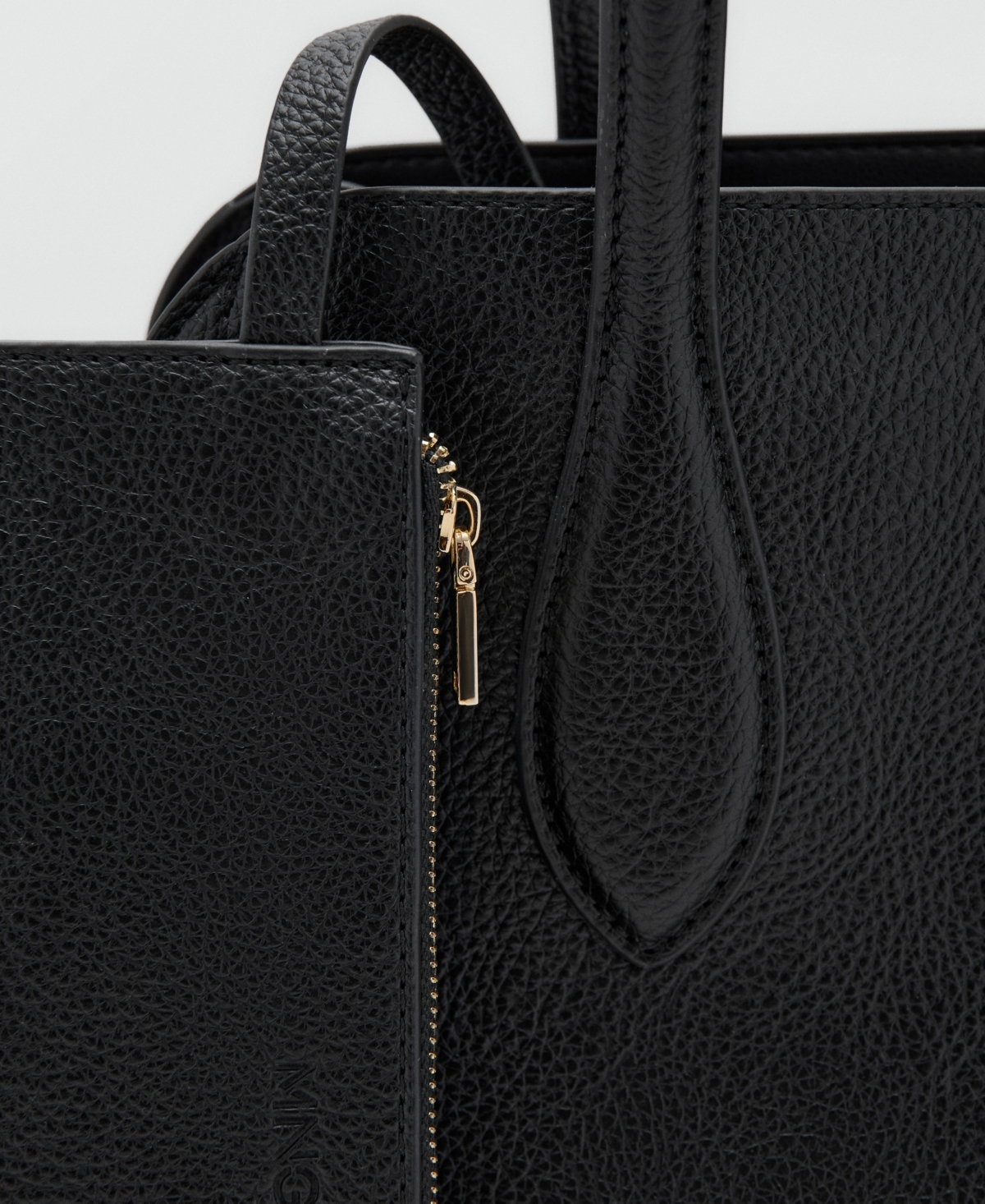 Mango Women's Pebbled Leather Effect Small Bag