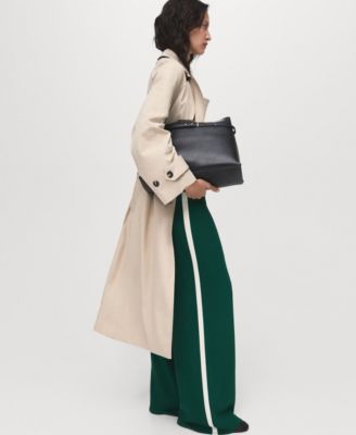 Women's Fine-Knit Straight-Fit Pants