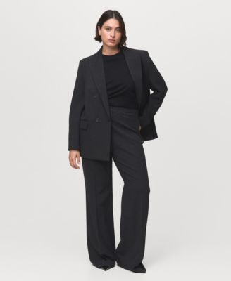 Women's Pinstripe Suit Pants