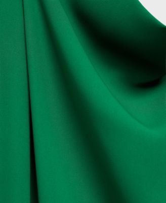 Women's Belted Asymmetrical Long Jumpsuit