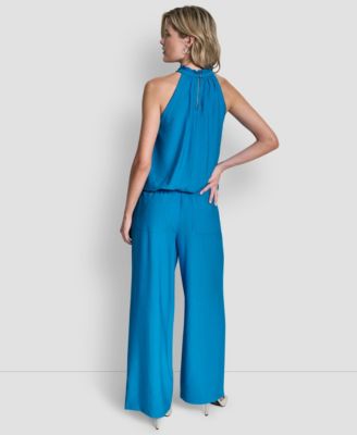 Women's Sleeveless Halter-Neck Top