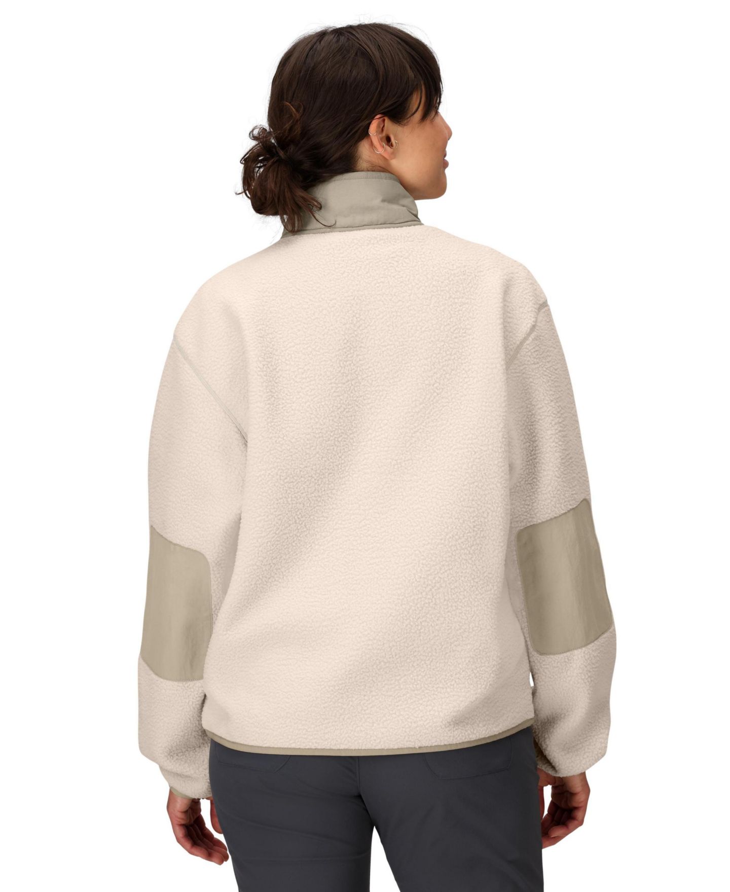 Женский свитер Marmot Wanderer High Pile Fleece Pullover, цвет: Берёзовый — фото 5