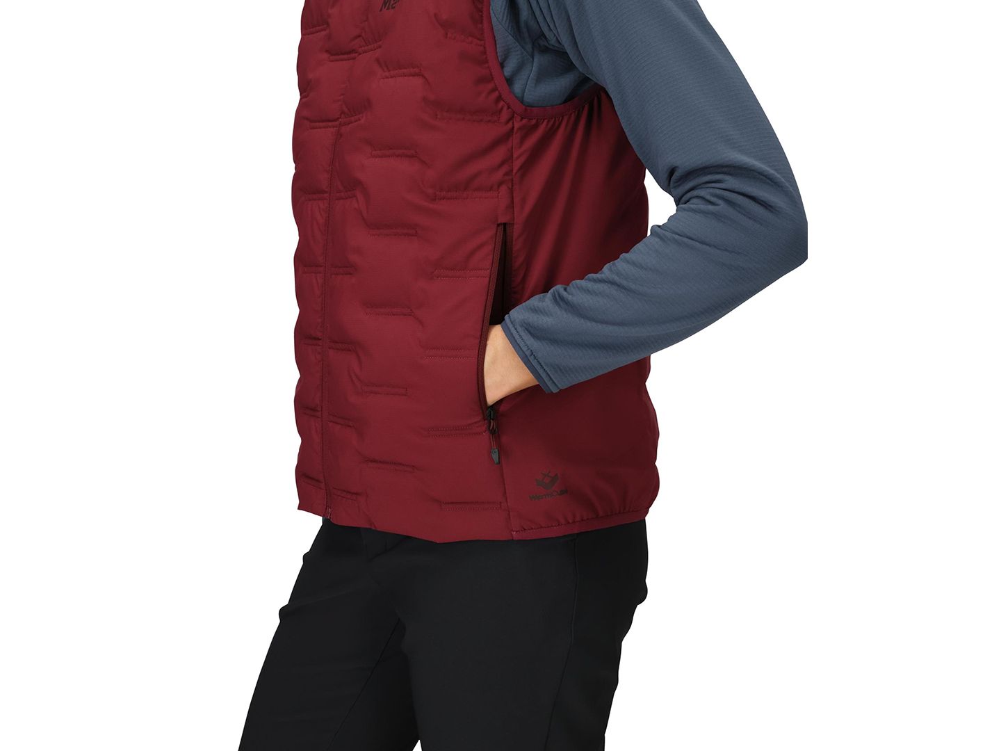 Женский жилет Marmot WarmCube Active Aerothermal, цвет: Ягодный — фото 2