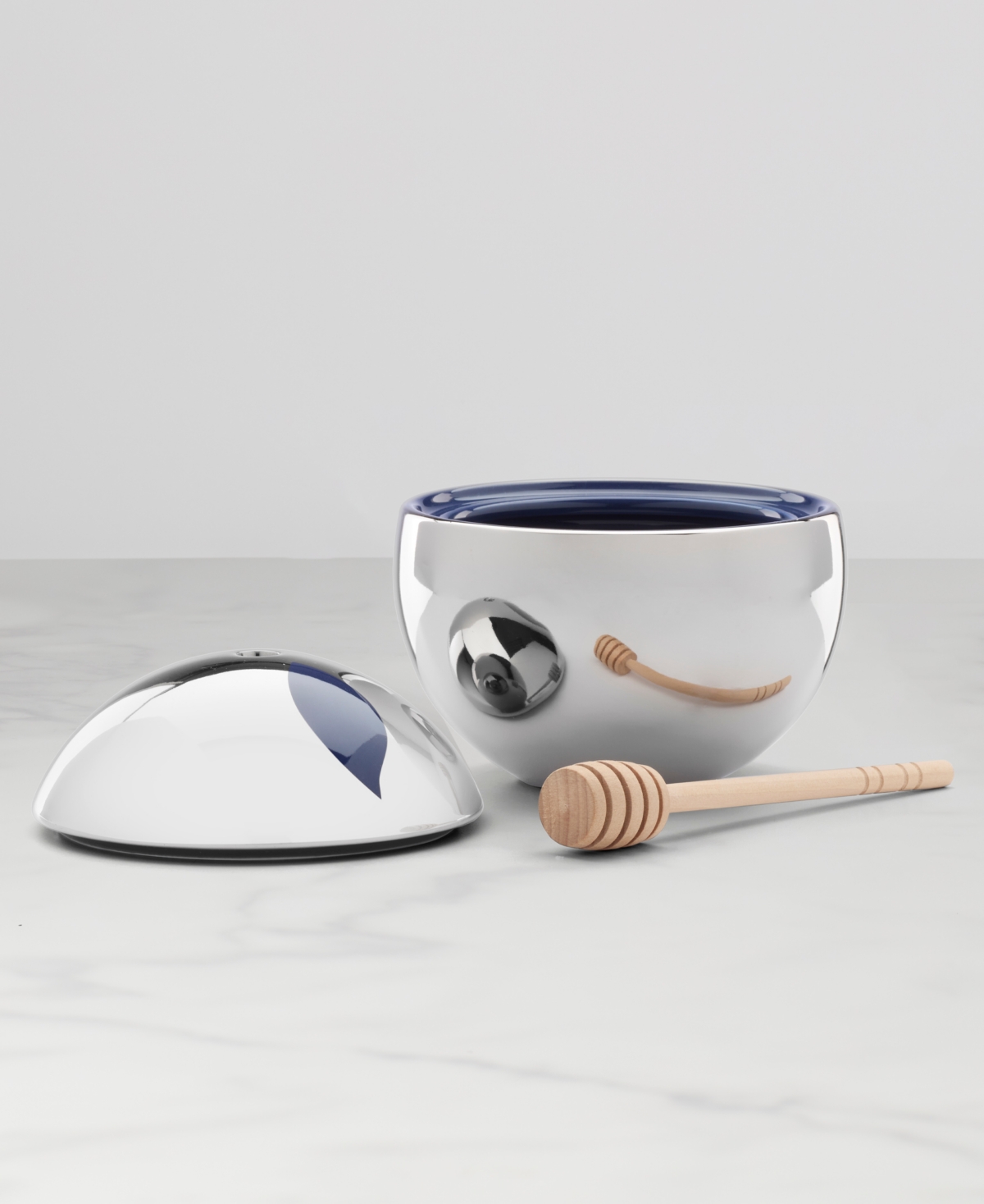 Kate Spade Oak Street Honey Pot In Silver