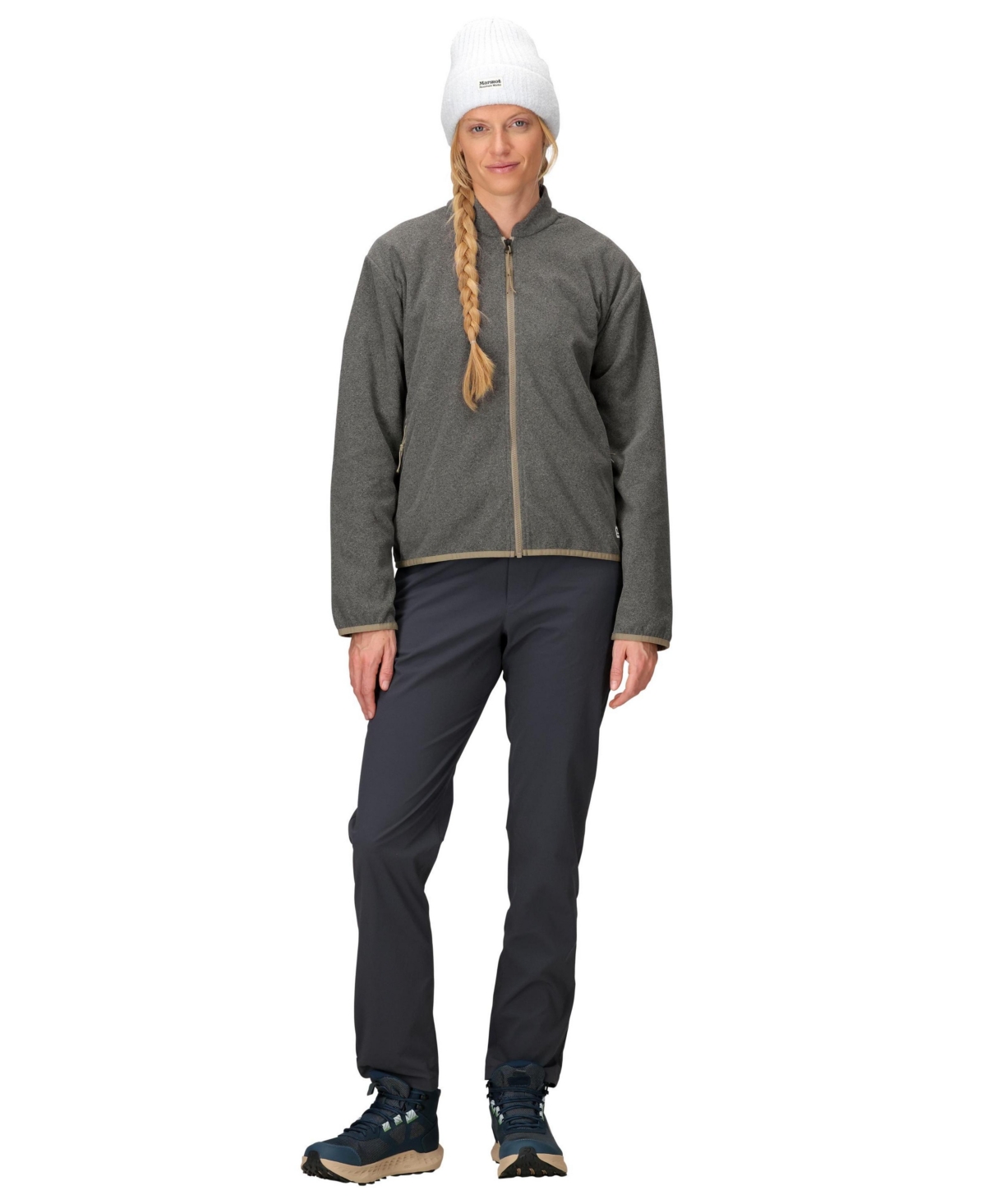 Marmot Women's Felton Fleece Jacket In Gray