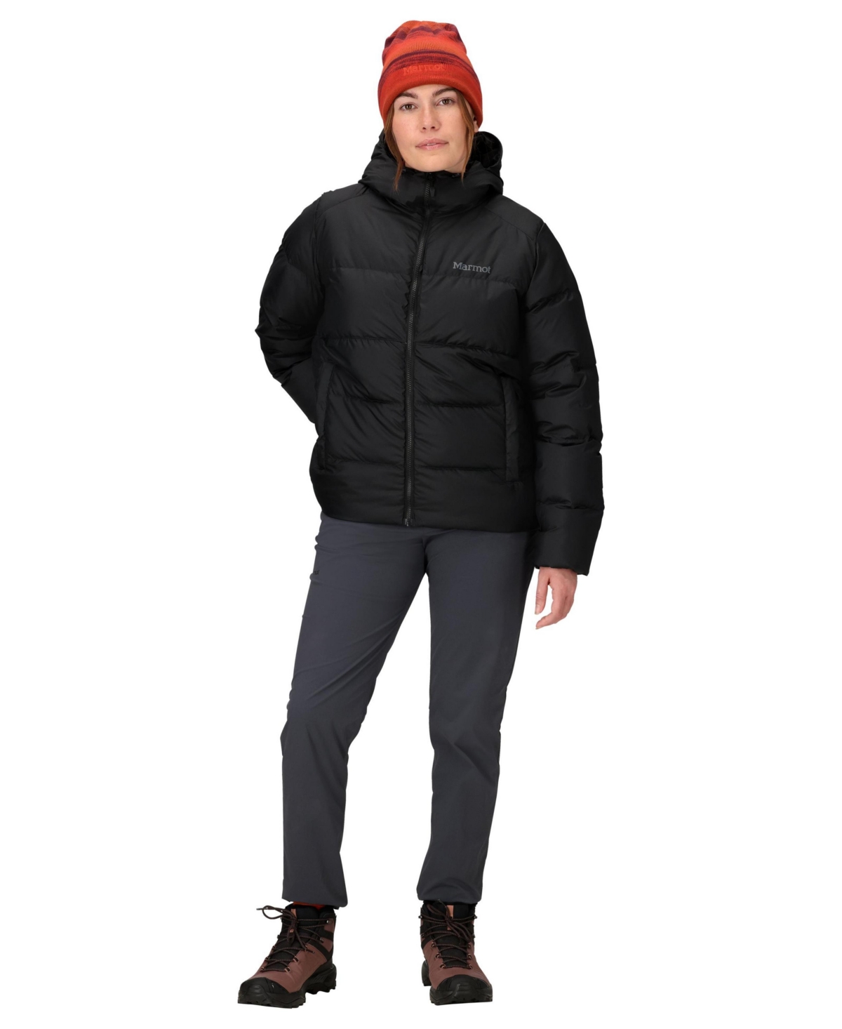 Marmot Guides 700 Fill Power Down Water Repellent Jacket In Black
