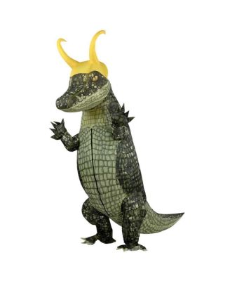 Jazwares - Men's Loki Inflatable Alligator Loki Costume