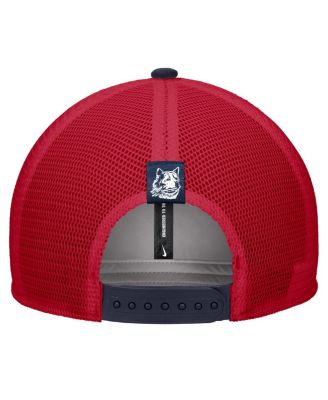 Men's Navy UConn Huskies Vintage Arch Rise Performance Trucker Adjustable Hat