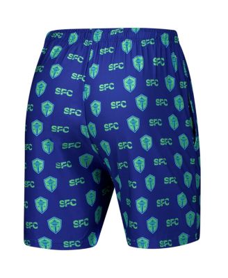 Men's 2-Pack Blue Seattle Sounders FC Record Shorts Set