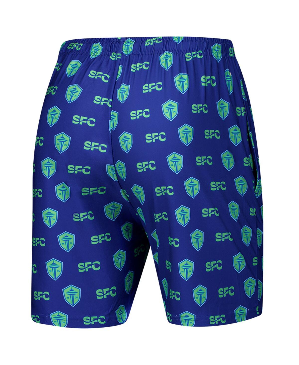 Concepts Sport Men's 2-pack Blue Seattle Sounders Fc Record Shorts Set In Blue