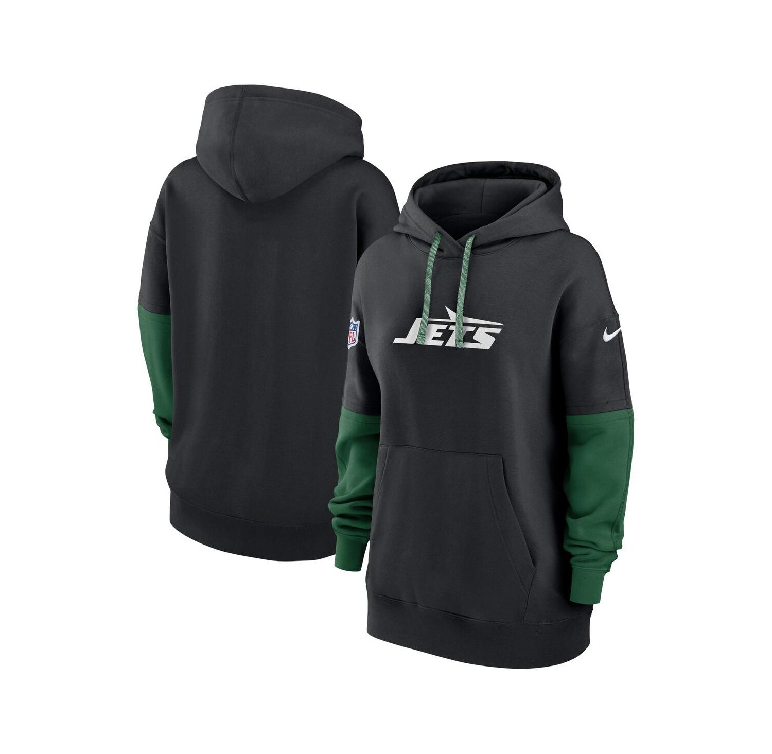 Women's Black New York Jets Sideline Essential Hoodie