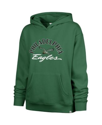 Women's Kelly Green Philadelphia Eagles Plus Size Whirlwind Naomi Hoodie