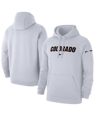 Nike - Men's White Colorado Buffaloes Coach Prime Club Fleece Hoodie