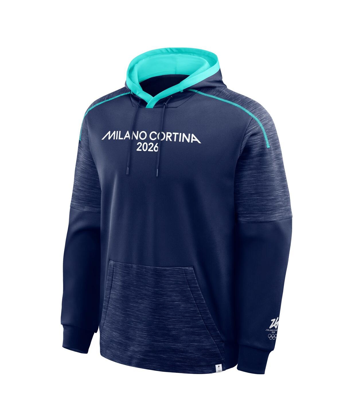 Fanatics Men's Navy Milano Cortina 2026 Winter Olympics Agility Defender Pullover Hoodie In Blue