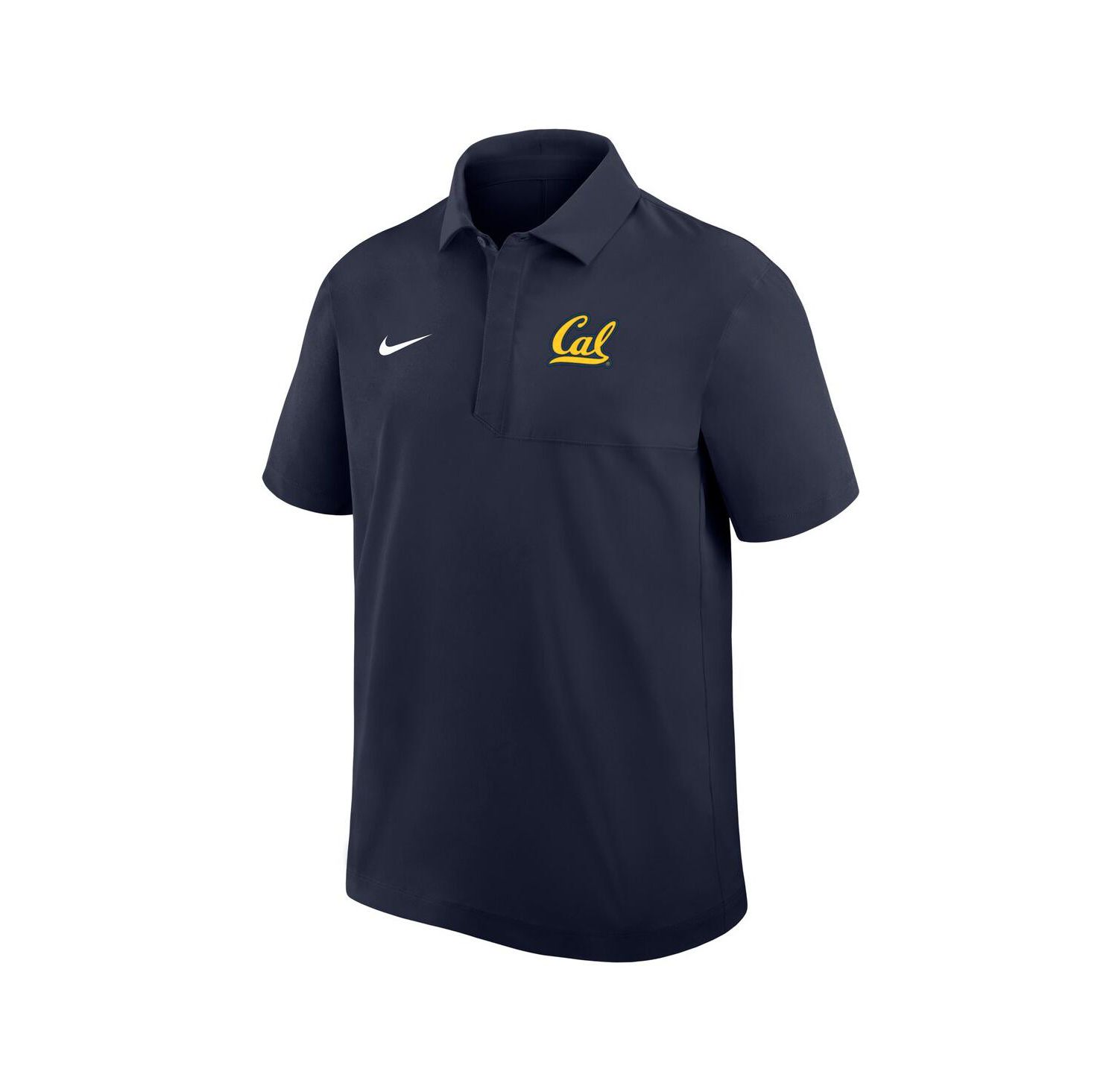 Men's Navy Cal Bears Woven Polo Shirt