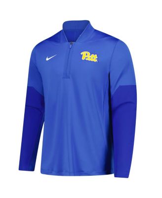 Men's Royal Pitt Panthers Dri-FIT Half-Zip Pullover Sweatshirt