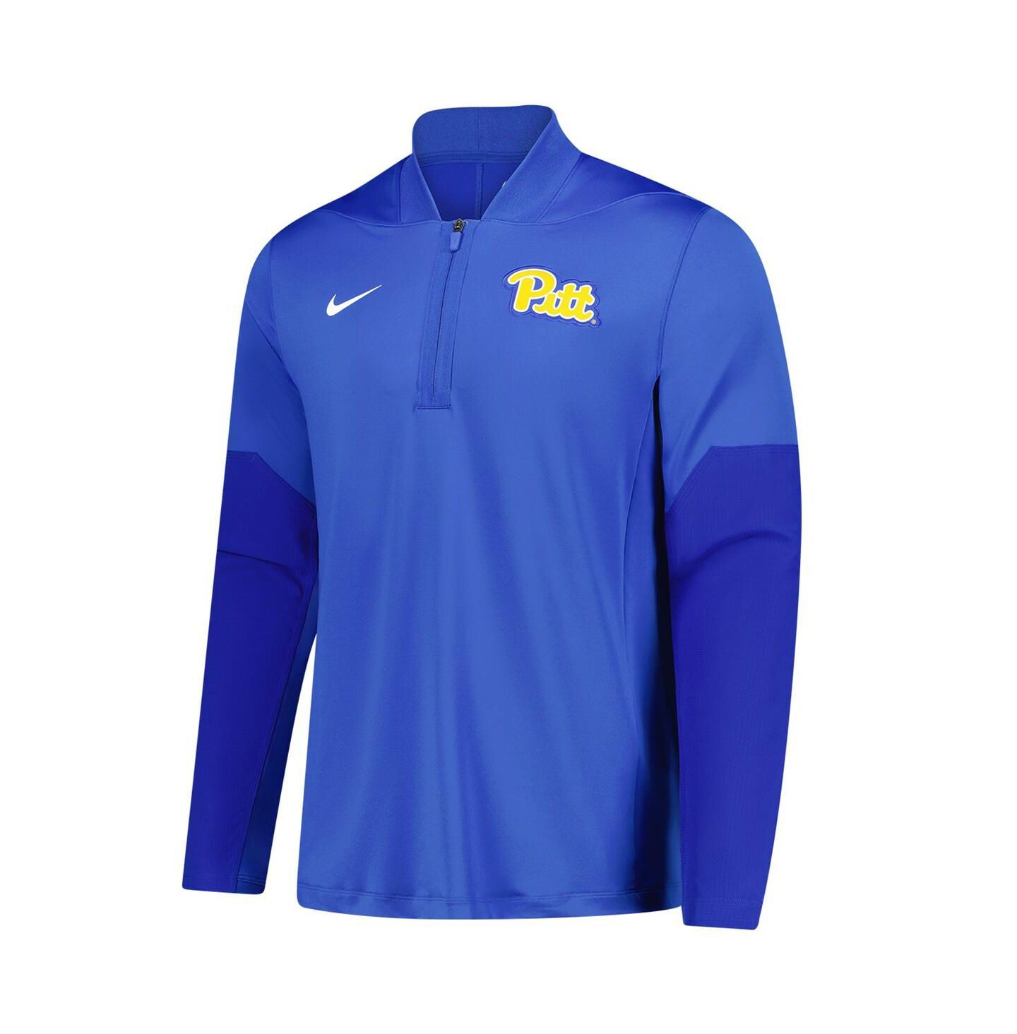 Мужская толстовка Nike Royal Pitt Panthers Dri-FIT Half-Zip Pullover — фото 2