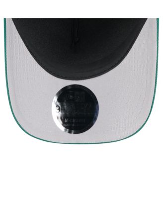Big Boys and Girls Black/Green New York Jets 2025 NFL Draft 9FORTY A-Frame M-Crown Adjustable Hat
