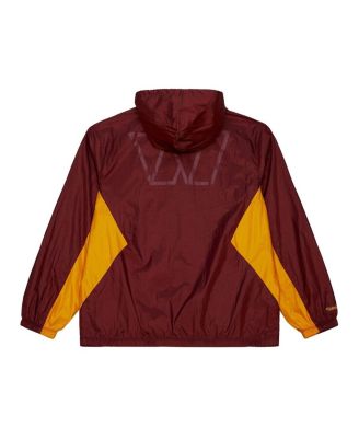Men's Burgundy Washington Commanders Playmaker Full-Zip Windbreaker Jacket