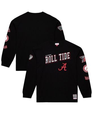 Mitchell & Ness - Men's Black Alabama Crimson Tide Training Camp Long Sleeve T-Shirt