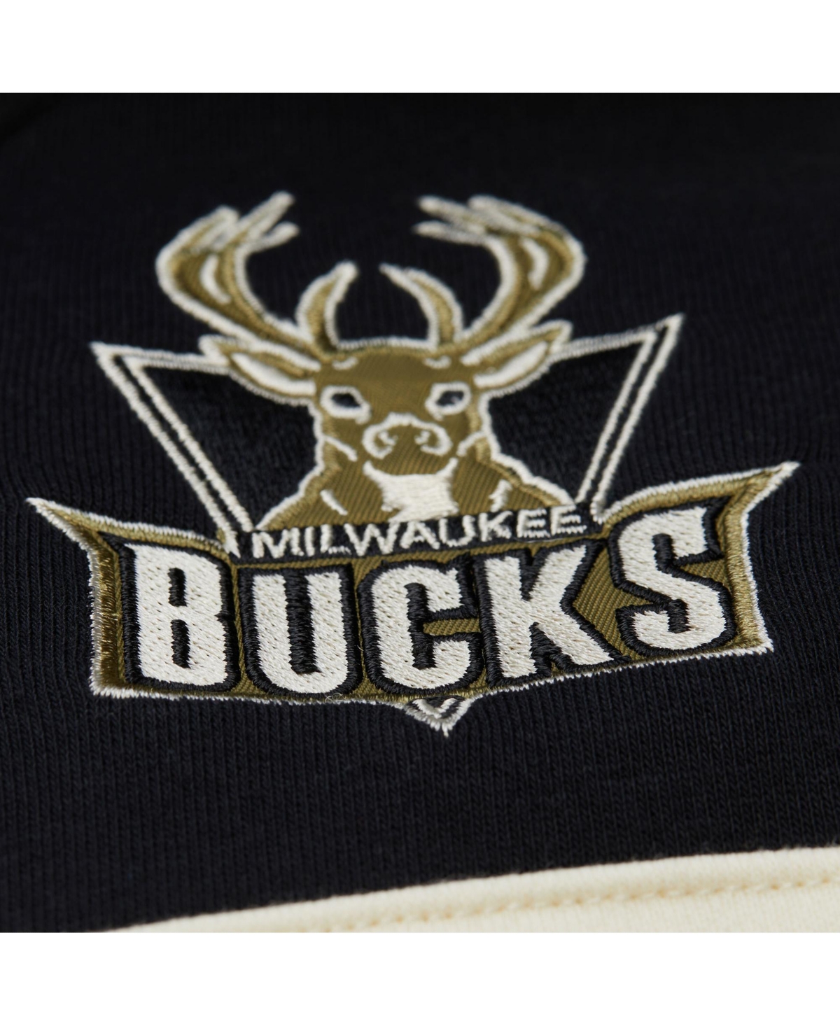 Mitchell & Ness Men'sâ Olive Milwaukee Bucks Double Clutch Head Coach Hoodie In Green